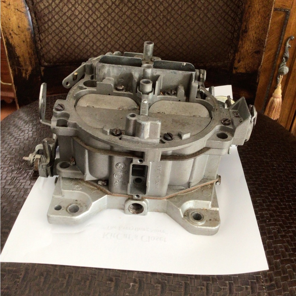 1972 Corvette Carter 4 Barrel Carburetor